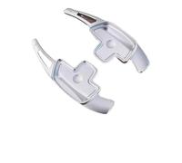Xxiucj Paleta Cambio Marcha Al Volante Para Benz Para CLA Para CLS Para GLC Para GLE Para GLS Para SL Para SLC Para GLB Para Vito Paleta Cambio Volante Aleación Aluminio(White)