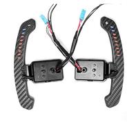 Xxiucj Paleta Cambio Marcha Al Volante Para BMW Para Serie 1 Para F20 Para F21 Para F52 Para F40 Levas De Cambio Magnéticas De Fibra De Carbono(LED Paddle Shifter)