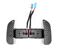 Xxiucj Paleta Cambio Marcha Al Volante Para BMW Para Serie 5 Para G30 Para G38 Para 7 Para G11 Para G12 Paletas De Cambio Magnéticas Fibra Carbono(Type 2)