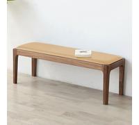 XXIUDEE Almohadillas antideslizantes para banco de muebles, cojines impermeables para banco de jardín, cojines de banco de columpio, almohadillas de asiento para interiores con cremallera para terraza