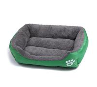 XXIUDEE Cama ortopédica para perros, colchón grande para mascotas, suave y esponjoso, tapete para perros medianos y grandes, cama cómoda antiansiedad para cachorros y gatos (54 x 42 x 11 cm, verde)