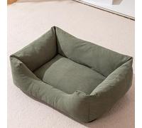 XXIUDEE Camas medianas para perros, colchón ortopédico lavable para perros, almohadilla extraíble antiansiedad para mascotas, casa de mascotas interior, camas para gatos pequeñas, medianas y grandes