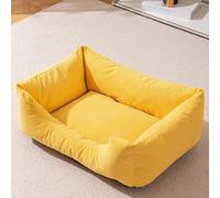 XXIUDEE Camas medianas para perros, colchón ortopédico lavable para perros, almohadilla extraíble antiansiedad para mascotas, casa de mascotas interior, camas para gatos pequeñas, medianas y grandes