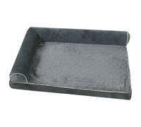 XXIUDEE Camas ortopédicas grandes para perros, cama lavable para perros con funda extraíble, almohadilla antideslizante para jaula de mascotas, tapete de colchón para mascotas pequeño, mediano y