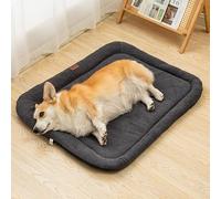 XXIUDEE Camas ortopédicas grandes para perros, colchón lavable para perros, colchoneta impermeable para mascotas, tamaño pequeño, mediano y grande para mascotas en todas las estaciones (90 x 70 x 5 cm