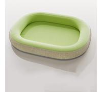 XXIUDEE Camas para perros, tamaño mediano, lavable, cama ortopédica para perros con bordes elevados, impermeable, antideslizante, tapete de sofá para mascotas, almohada para todas las estaciones (60 x