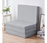 XXIUDEE Colchón plegable de tatami con cremallera, colchón para niños, sala de estar, dormitorio, fiesta de pijamas, almohadillas plegables para dormir, tienda de campaña, viajes, camping, caravanas