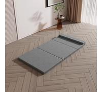 XXIUDEE Colchoneta de dormir plegable individual, funda lavable a máquina, colchón de viaje plegable portátil con parte inferior antideslizante, alfombrilla de camping, cama de invitados para niños