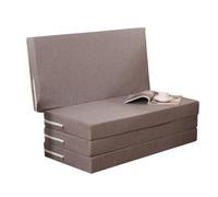 XXIUDEE Sofá cama portátil para invitados, dormitorio, tatami, almohadilla de dormir plegable, colchones de suelo plegables para camping, viajes, meditación yoga con funda extraíble (200 x 120 x 10 cm
