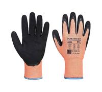 (Xxl (11))Guantes de nitrilo resistentes a cortes de invierno Portwest A646 Vis-tex