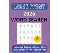 XXL 2025 Word Search Puzzle Book - 4000+ Words: Easy to Read Large Print | 8.5x11 inches, 135 Pages | A Fun & Relaxing Word Search Puzzle for Adults | Themes for 2025