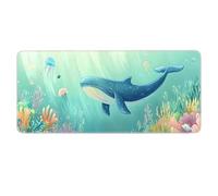 XXL Anime Mouse Pad Gaming Mouse Mat with Rubber Base Non-Slip Textured Surface Ideal for Computer and PC Size