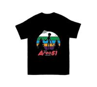 (XXL,black)Area 51 T-shirt