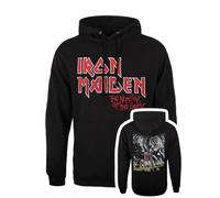 (XXL)Iron Maiden Number of The Beast Vintage Logo Men's Black Hoodie 2026 Autumn and Winter High-end Luxury Is for Both Men and Women