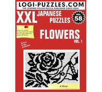 XXL Japanese Puzzles: Flowers vol. 1