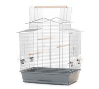 XXL Jaula para Pájaros Periquito Canarios Con Liberación 58,5 x 38 x 65cm