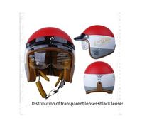 (XXL-MT-5-4) Casco de motocicleta Harley-Davidson retro con Bluetooth para hombres y mujeres en verano,