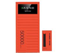 XXL PowerBank 50000 MAH -Ultra -fast 66W Carga, USB -C PD Charger | Carga de energía con pantalla digital para caminatas, energía de emergencia y viajes por todo el mundo