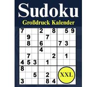 XXL Sudoku Großdruck Kalender: sudoku kalender 2026-sudoku erwachsene