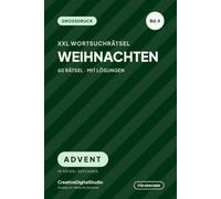 XXL Wortsuchrätsel für Senioren - Großdruck: Band 4 - 60 Rätsel in Großdruck mit Lösungen | Weihnachten-Edition | Gedächtnistraining und Entspannung für Senioren
