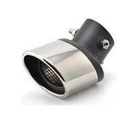 XXMMHTFD Cola de Escape, para Benz/AMG Class A W176/W177 A35/A45 S/A160/A180/A180d/A200/A220d/A250 Embellecedor de Acero Inoxidable Salida de Escape Cromada Brillante y Anti-Óxido,B