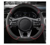 XXMMHTFD Funda Volante Coche para para Suzuki Samurai 1992-2014, Cubre Volante de Cuero Microfibra Antideslizante y Transpirable Protector,A-D