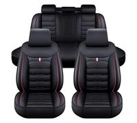 XXMMHTFD Fundas de Asiento de Coche para Ford Fiesta ST Recaro MK7/7.5 (2008-2017), Cubreasientos de Cuero Premium PU Impermeable, Juego Completo Antideslizante,C