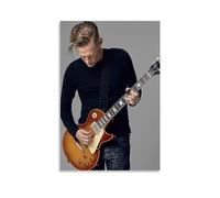 XXueMei Bryan Adams - Póster musical de 8Singer para portada de álbum, pinturas decorativas, lienzo, pósteres de pared e impresiones artísticas modernas para decoración del hogar, dormitorio, 50 x 75