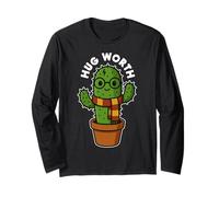 XXX Abrazo Worth Mago Cactus Halloween Coincidencia Manga Larga