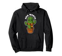 XXX Abrazo Worth Mago Cactus Halloween Coincidencia Sudadera con Capucha
