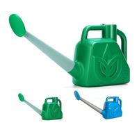 XXXFLOWER Regadera para Plantas al Aire Libre, Ligera, de Lujo, de plástico de 1.5 galones, 6 litros, latas de Agua de Resina con Cabezal de aspersor Desmontable, Maceta de riego Verde para Oficina,