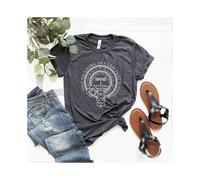 (XXXL,dark grey)Sing Me A Song of A Lass That Is Gone T Shirt Outlander Book Series Shirt Jamie Fraser T-Shirt Women Graphic Tee Casual Tops