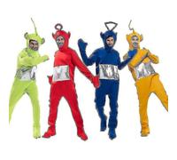 (XXXXS-Lara-Amarillo) Pijama de dibujos animados para adultos de los Teletubbies, ideal para fiestas