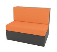 XXYLC Fundas De Asiento para Caravana, Juego De 2 Fundas De Cojín para Sofá Fundas De Sofá para Vehículos Recreativos, Lavables, para Caravana, Remolque(Color:Naranja)