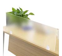 XXYLC Separador Divisor De Escritorio Acrílico, Barrera Protectora De Escritorio Estación De Trabajo De Oficina Independiente, para Oficinas Bibliotecas Aulas(Size:90 * 30CM)