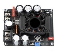 XY-BS750 Boost Converter 900W-1500W DC-DC Step Up - Conversor con ventilador, regulador de voltaje bajo ondulado para fuente de alimentación de audio (900 W)