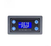 XY-WJ01 Relé de retardo digital programable DC 6-30V Módulo temporizador Pantalla LCD 10 modos de sincronización P0-P9 disparador de nivel alto bajo Interfaz UART Placa de automatización industrial