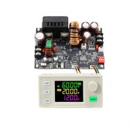 XY6020LV CNC Fuente de alimentación ajustable DC convertidor hacia abajo 0-60 V 0-20 A 1200 W con pantalla VA a color MPPT carga solar