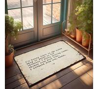 XYBH Accesorios de garaje para cueva de hombre con texto en inglés "I'm Going To The Buddy Place To Give It A Try". Felpudo para decoración de porche o sala de juegos (65 x 90 cm)