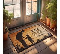 XYBH Alfombra rústica de cocina con texto en inglés "Love Is For Those Who Love You". Felpudo de bienvenida para casa de campo (65 x 90 cm)