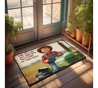 XYBH Alfombra Shoes Some Boys Are Just Born With Tractors In Their Souls. Felpudo para decoración de entrada al aire libre para puerta delantera (40 x 60 cm)