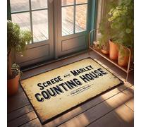 XYBH Felpudo con texto en inglés "Knock Before Enterter" (40 x 60 cm)