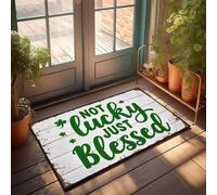 XYBH Felpudo con texto en inglés "Knock Before Enterter" (40 x 60 cm)