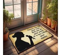 XYBH Felpudo de bienvenida para entrada al aire libre, Hello Choose How Bold Your Class Finds People Of Your World. It'S an emocionante Future. Felpudo divertido zapatos Tiki Bar decoraciones (65 x 90