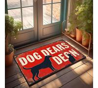 XYBH Felpudo de entrada al aire libre, diseño de perro Dears: Deon'S Pals (40 x 60 cm)