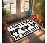 XYBH Home Decor Men I Only Smoke The Good Stuff. Felpudo para decoración del hogar y habitación de niños (50 x 80 cm)