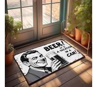 XYBH Home Sweet Apartment - Felpudo con texto en inglés "Beer!" It'S A Vacation In A Can! Felpudo para niños (40 x 60 cm)