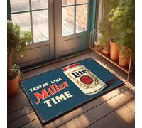 XYBH Home Sweet Apartment Felpudo sabe como Miller Time, felpudo genial para niños, alfombras para cocina (50 x 80 cm)