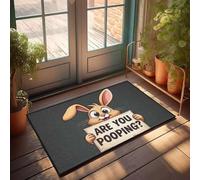 XYBH Things For Boys Room Are You Pooping? Felpudo para entrada al aire libre (65 x 90 cm)