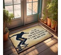 XYBH Welcome-Ish - Felpudo con texto en inglés "It'S Not About Better Than Anyone Else It'S About Being Better Than You Were Before Doormat Cool Stuff For Your Room Indie Room Decor" (65 x 90 cm)